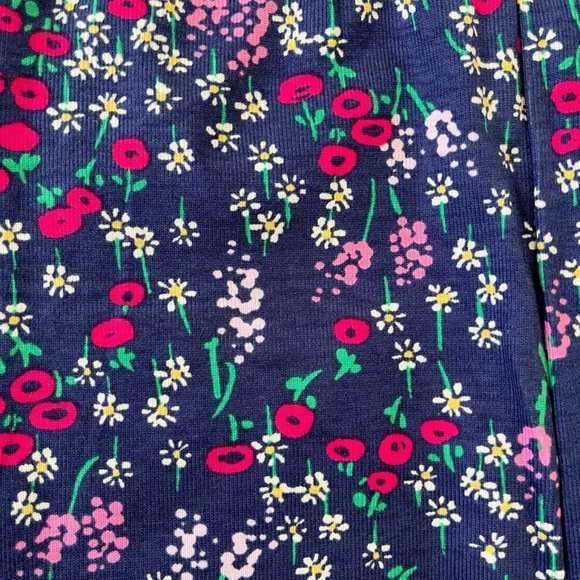 Gymboree Girls 2 Pajama Set Black/Pink Polka Dot Panda/Dog & Flowers NWT Size 4 - Picture 12 of 15